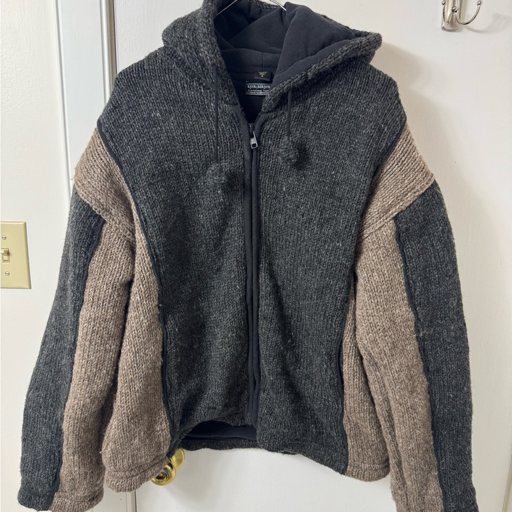 Nepal Wool Hooded Jacket